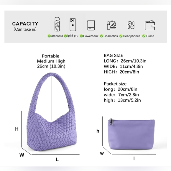 Women Shoulder Bag Set - Picture 4 of 7